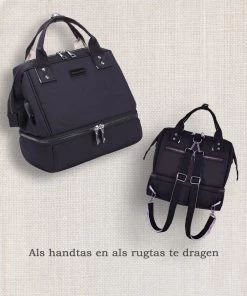 Rose & Ollie Kleine Kolftas Handtas Model Zwart - Koeltas Moedermelk -Babyproducten Winkel 1000x1200 9