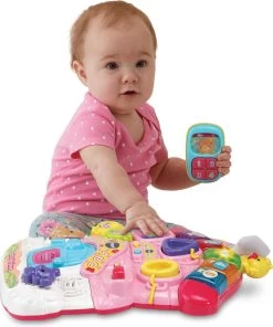 VTech 2 In 1 Baby Walker - Educatief Babyspeelgoed - Roze - 9 Tot 36 Maanden -Babyproducten Winkel 1003x1200 2