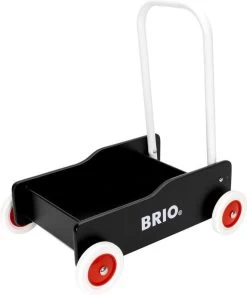 BRIO Zwarte Loopwagen - 31351 -Babyproducten Winkel 1006x1200
