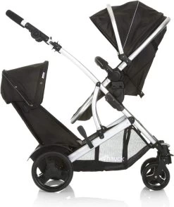 BERKATMARKT - Hauck Duett 2 Dubbele Kinderwagens Voor Baby's En Kinderen, Omkeerbare Zitting, In Hoogte Verstelbaar, Zonwering, Regenbescherming, Opvouwbaar, Tot 36 Kg, Zwarte Woud -Babyproducten Winkel 1009x1200 3