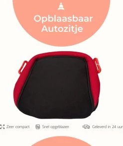 Deliqart - Zitverhoger - Autozitje - Opblaasbare Autozitje - Autostoeltje - Zwart -Babyproducten Winkel 1009x1200 4