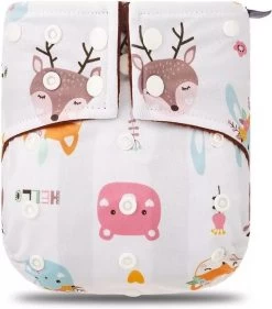 BonBini´s Wasbare Luiers - 3-pack Voordeelverpakking Luiers 3-15 Kg - Luierbroekje - Dubbele Antilek Preventie - Zwemluier Drukknoopjes En Verstelbaar Maat S, M, L Maat 1 T/m 5 - 3 Stuks -Babyproducten Winkel 1056x1200