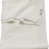 Meyco Knots Wiegdeken - 75x100 Cm - Offwhite