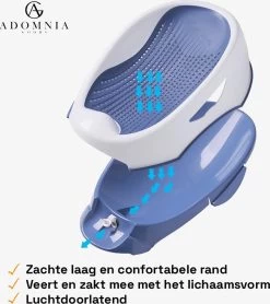 AdomniaGoods - Baby Bad - Pas Geboren Babybadje - Blauw 6 AdomniaGoods - Baby Bad - Pas Geboren Babybadje - Blauw -Babyproducten Winkel 1065x1200