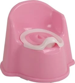 KEKK Luxe Plas Potje - Met Hoge Rug En Binnen Potje Rose