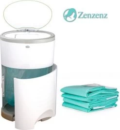 4 Stuks Luieremmer Navulling 16L Geschikt - Luieremmernavulling Voor 2000 Luiers - Luier Emmer Navulling - Diaper Refill 4 Pack - Geschikt Voor Korbell -Babyproducten Winkel 1100x1200