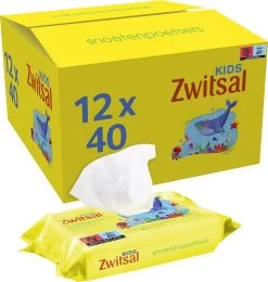 Zwitsal Kids Snoetenpoetsers - 12 X 40 Stuks - Voordeelverpakking -Babyproducten Winkel 1140x1200