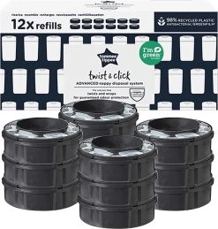 Tommee Tippee Twist & Click Milieuvriendelijke Luieremmer Navulling - Duurzaam Geproduceerde Greenfilm - 12 Stuks -Babyproducten Winkel 1144x1200 1
