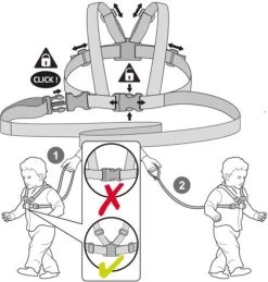 Looptuigje Voor Kinderen - Kindertuigje Met Looplijn - Tuigje Kind - Blauw -Babyproducten Winkel 1146x1200 5