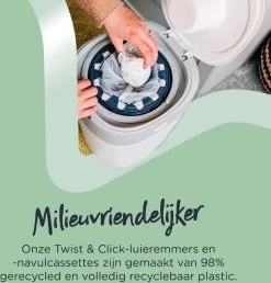 Tommee Tippee Twist & Click Milieuvriendelijke Luieremmer Navulling - Duurzaam Geproduceerde Greenfilm - 6 Stuks -Babyproducten Winkel 1150x1200 1