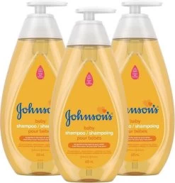 Johnson's Baby Shampoo Newpack Met Pomp 3 X 750ml- Voordeelverpakking