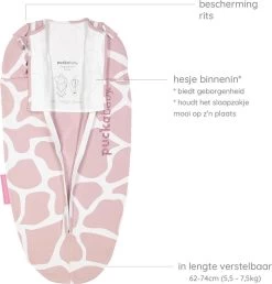 Puckababy Inbakerslaapzak Original Mini 3-6 Maanden - Giraph Candy 13 Puckababy Inbakerslaapzak Original Mini 3-6 Maanden - Giraph Candy -Babyproducten Winkel 1151x1200 3