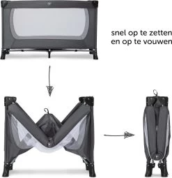 Hauck Dream N Play Plus Campingbedje Set - Met Matras En Muggennet - Grijs -Babyproducten Winkel 1161x1200 3