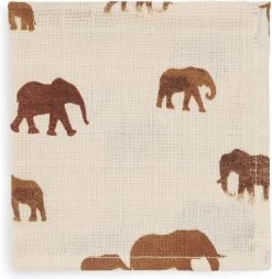 Jollein Hydrofiel Multidoek 115x115cm - Savannah - 2 Stuks -Babyproducten Winkel 1172x1200 10