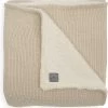 Jollein Baby Deken Ledikant 100x150cm Bliss Knit - Nougat