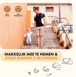 Deryan Infant BabyBox Campingbedje - Baby Klamboe - Cream -Babyproducten Winkel 1185x1200 10