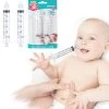 Merkloos Neusreiniger Baby - Neuszuiger - Snotzuiger Baby Verzorging - Neuspompje Baby - Neuspeer - Toetenvegers - Snoetenpoetsers – Baby Neusreiniger - Neusspuit Baby -Neusspuit Voor Baby's - 2 Stuks - Neus Spuit