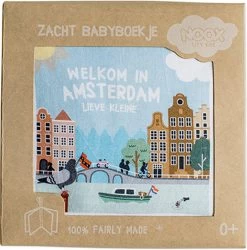 Zacht Babyboekje Amsterdam - 100% Katoen - Fairly Made - In Mooie Geschenkverpakking - Duurzaam En Origineel Kraamcadeau -Babyproducten Winkel 1187x1200 1