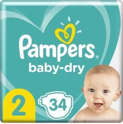 Pampers® Pampers Baby-Dry - Maat 2 (4-8kg) - 34 Luiers -Babyproducten Winkel 1188x1200 1