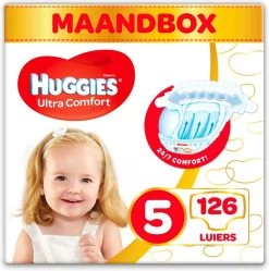Huggies Luiers - Maat 5 (11 Tot 25 Kg) - 252 Stuks (6x42) - Voordeelverpakking -Babyproducten Winkel 1190x1200