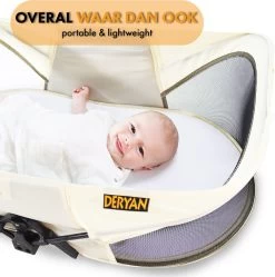 Deryan Infant Deluxe BabyBox Campingbedje - Cream + Inclusief Matras En Klamboe -Babyproducten Winkel 1192x1200 6