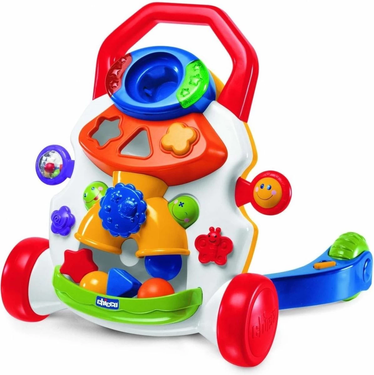 Chicco Babywalker - Looptrainer Rood 4 Chicco Babywalker - Looptrainer Rood - Afbeelding 4