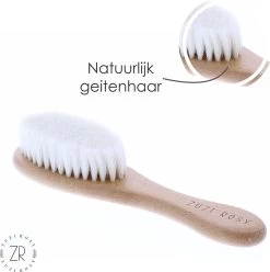 ZUZI ROSY® - Baby Borstel - Baby Verzorgingsset - 3 Stuks - Hout - Haarborstel En Kam - Kraamcadeau - Babyshower Gift - Incl. Opbergzakje -Babyproducten Winkel 1197x1200 10