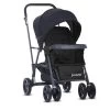 Joovy Caboose Graphite Stand On Tandem Buggy - Zwart - Duo Buggy - Dubbele Buggy