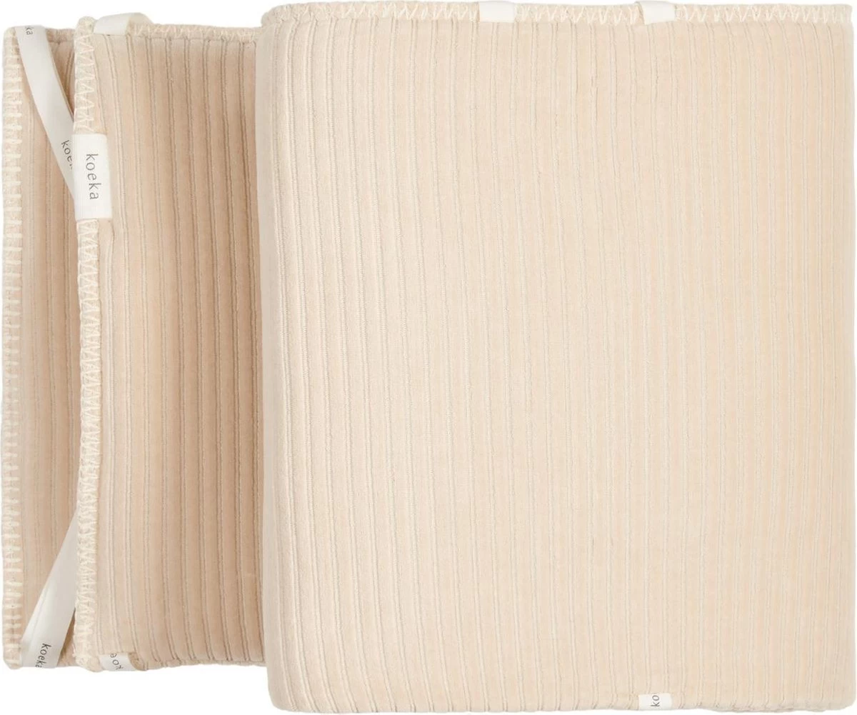 Koeka Boxbumper Vik - Zand 180x30cm 1 Koeka Boxbumper Vik - Zand 180x30cm