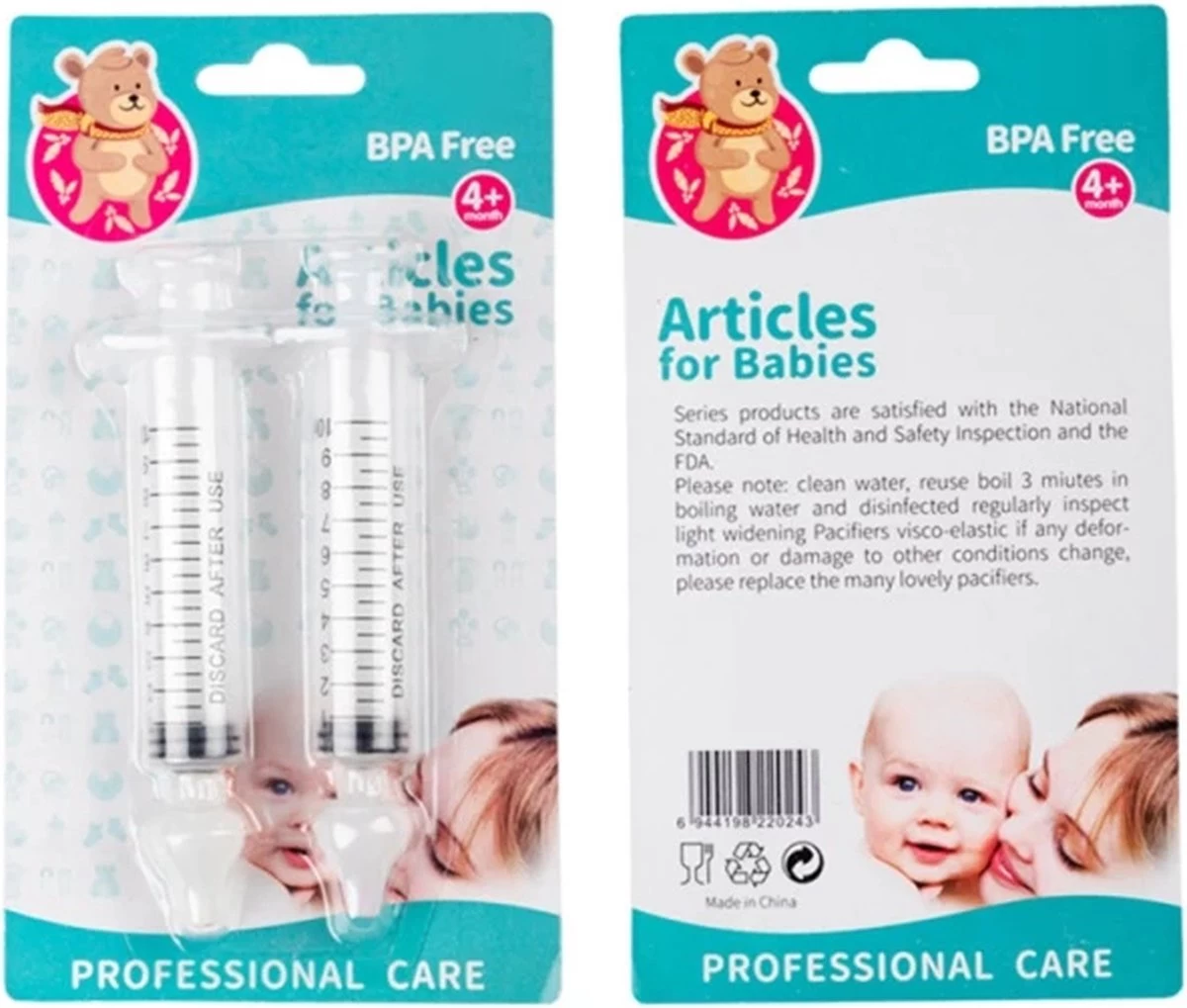 BabyBreathe - Vlot Ademen Voor Baby’s - Spuitje Om Snot En Slijm Weg Te Krijgen - Gebruiksvriendelijke Variant Voor Neuspeer. 5 BabyBreathe - Vlot Ademen Voor Baby’s - Spuitje Om Snot En Slijm Weg Te Krijgen - Gebruiksvriendelijke Variant Voor Neuspeer. - Afbeelding 5