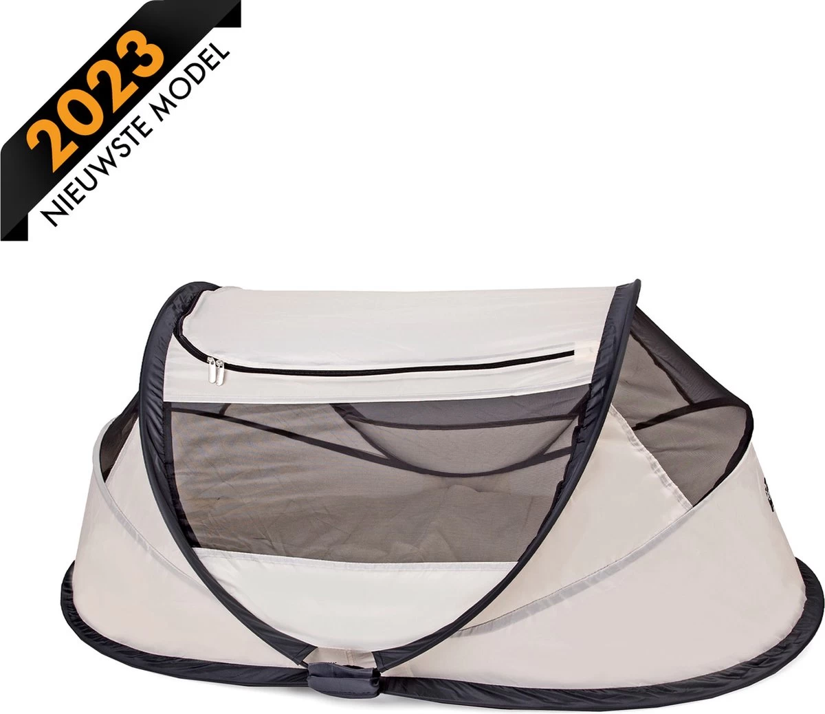 Deryan BabyBox Campingbedje - Baby Tentje - Cream 1 Deryan BabyBox Campingbedje - Baby Tentje - Cream