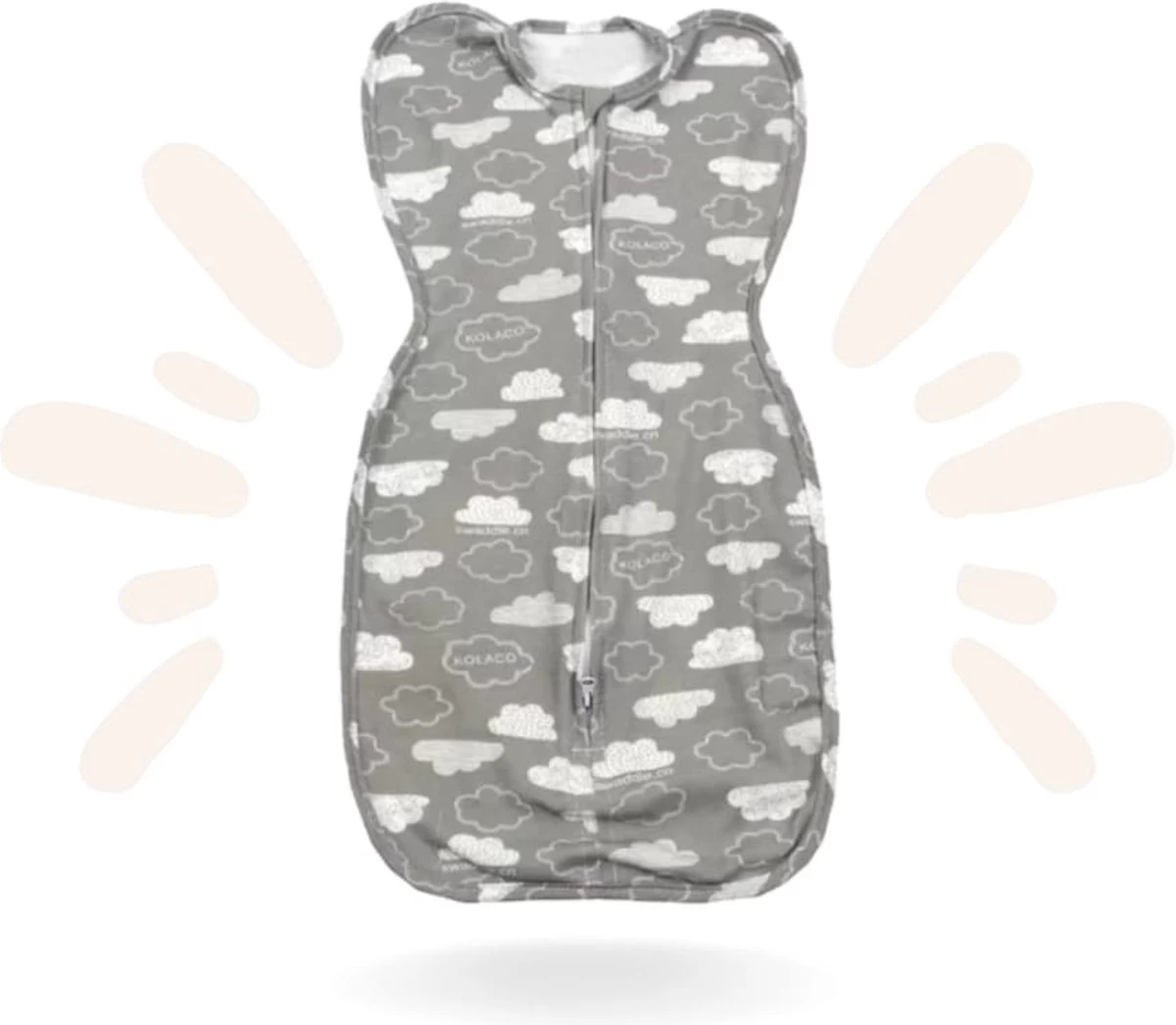 Kolaco - Inbakerslaapzak - BabySlaapzak - Swaddle Up - 0 - 3 Maand - 0.5 TOG - 3,5 - 6 Kg. 1 Kolaco - Inbakerslaapzak - BabySlaapzak - Swaddle Up - 0 - 3 Maand - 0.5 TOG - 3,5 - 6 Kg.