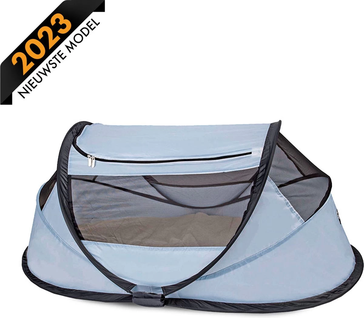 Deryan BabyBox Campingbedje - Baby Tentje - Blue 1 Deryan BabyBox Campingbedje - Baby Tentje - Blue