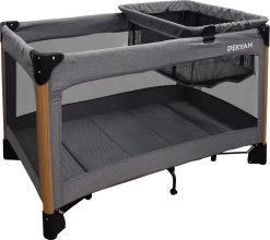 Deryan Luxe Campingbed Compleet - 120x60cm - Bodemverhoger - Verschoonblad - Opbergmand - Grijs 17 Deryan Luxe Campingbed Compleet - 120x60cm - Bodemverhoger - Verschoonblad - Opbergmand - Grijs -Babyproducten Winkel 1200x1067 2