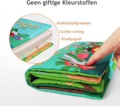 Tumama® Knisperboekje Baby Eerste Jaar “Dieren Vleugels“ Voelboekje - Sinterklaas Kerst Cadeau - Educatief Voel Knisper Boek Speelgoed -Babyproducten Winkel 1200x1068 8