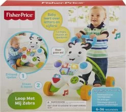 Fisher Price Fisher-Price Loop Met Mij Zebra - Looptrainer 33 Fisher Price Fisher-Price Loop Met Mij Zebra - Looptrainer -Babyproducten Winkel 1200x1068 9