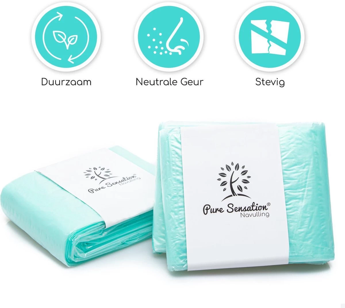 Pure Sensation® Luieremmer Navulling - 5 Stuks - Geschikt Voor Korbell - Inclusief Extra Luier Etui - Navullingen 15/16 Liter - Luieremmer Zakken - Luieremmernavullingen - Luieremmers - Korbell Luieremmer – Luierzakjes Wegwerp - Korbell Navulling 9 Pure Sensation® Luieremmer Navulling - 5 Stuks - Geschikt Voor Korbell - Inclusief Extra Luier Etui - Navullingen 15/16 Liter - Luieremmer Zakken - Luieremmernavullingen - Luieremmers - Korbell Luieremmer – Luierzakjes Wegwerp - Korbell Navulling - Afbeelding 9