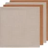 Jollein Hydrofiele Doek Small 70x70cm Bamboe Katoen - Caramel - 4 Stuks