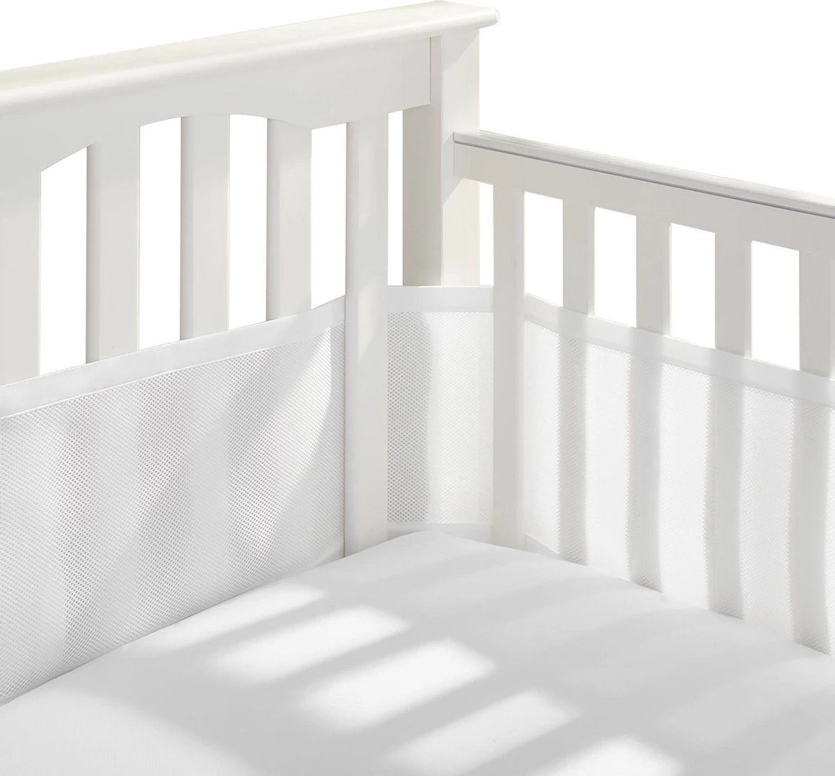 Buxibo - Baby Bed Omrander - Bedbumper - Hoofdbeschermer - Set Van 2 - 340x30cm & 160x30cm 18 Buxibo - Baby Bed Omrander - Bedbumper - Hoofdbeschermer - Set Van 2 - 340x30cm & 160x30cm - Afbeelding 18