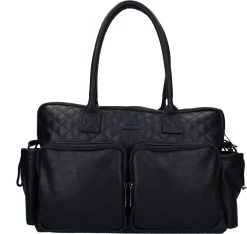 Kidzroom Vision Of Love Luiertas - Zwart - Verschoonmatje - Verstelbare Schouderband -Babyproducten Winkel 1200x1137 2