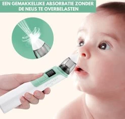SP Lifestyle ® Neusreiniger Baby - Elektrische Neuszuiger Met USB - Snoetenpoetsers - Snotzuiger Baby - 6 Verschillende Standen -Babyproducten Winkel 1200x1146 1