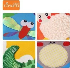 Tumama® Knisperboekje Baby Eerste Jaar “Dieren Vleugels“ Voelboekje - Sinterklaas Kerst Cadeau - Educatief Voel Knisper Boek Speelgoed -Babyproducten Winkel 1200x1152 1