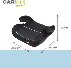 Carkids Auto Zitverhoger Grijs | Autostoeltje Groep 2-3 | Kinderen Van 3,5-12 Jaar | 15-36 Kg -Babyproducten Winkel 1200x1152 4