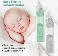 Merkloos Neusreininger Baby – Elektrische Neuszuiger – Neus Aspirator Met USB – Neuspeer & Blackhead Remover – Snotverwijderaar – Snoetenpoetser Peuter -Babyproducten Winkel 1200x1156