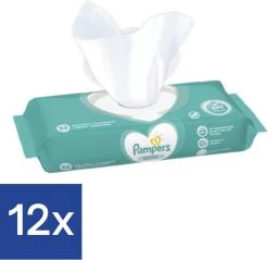 Pampers® Pampers Billendoekjes Sensitive Navulpak - 12 X 52 Doekjes -Babyproducten Winkel 1200x1161