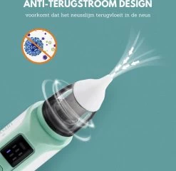 SP Lifestyle ® Neusreiniger Baby - Elektrische Neuszuiger Met USB - Snoetenpoetsers - Snotzuiger Baby - 6 Verschillende Standen -Babyproducten Winkel 1200x1165