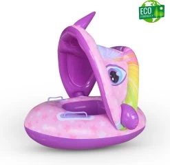 Eenhoorn - Kinderzwembad – Peuter Zwembad – Baby Zwembadje – Baby Zwembad Met Zonnescherm – Opblaasbaar – Vanaf 1 Jaar -Babyproducten Winkel 1200x1166 1