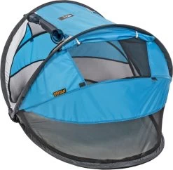 Deryan Peuter Luxe Campingbedje – Inclusief Zelfopblaasbare Matras - Blue -Babyproducten Winkel 1200x1176 3