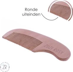 ZUZI ROSY® - Baby Borstel - Baby Verzorgingsset - 3 Stuks - Hout - Haarborstel En Kam - Kraamcadeau - Babyshower Gift - Incl. Opbergzakje -Babyproducten Winkel 1200x1179 1
