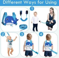 Veiligheidstuigje, Rugzakje. Veiligheidslijn Voor Kinderen, Polsband En Riem. Voorkomt Verdwalen Of Weglopen Van Uw Kind. -Babyproducten Winkel 1200x1180 10